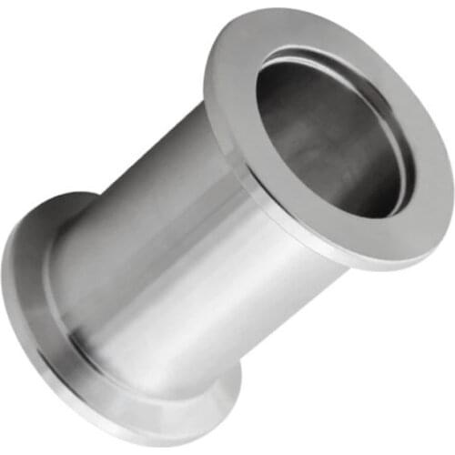 Length 50mm Tube KF-16/25/40/50 Vacuum Tri Clamp End SUS304 Stainless Sanitary Pipe Fitting Beer Brewing Diary Product