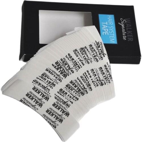 36pcs/lot 2-4+ Thin Weeks Maximum Wear Walker Signature Double Adhesive Tape For Wig/Toupee Hair System Tape