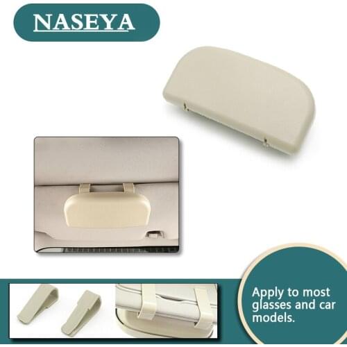 For BMW E60 E63 E90 E92 E93 X1 X3 X5 X6 M3 M5 F15 F20 Cases For Glasses Car Glasses Holder Case Sun Glasses Box In Car Beige