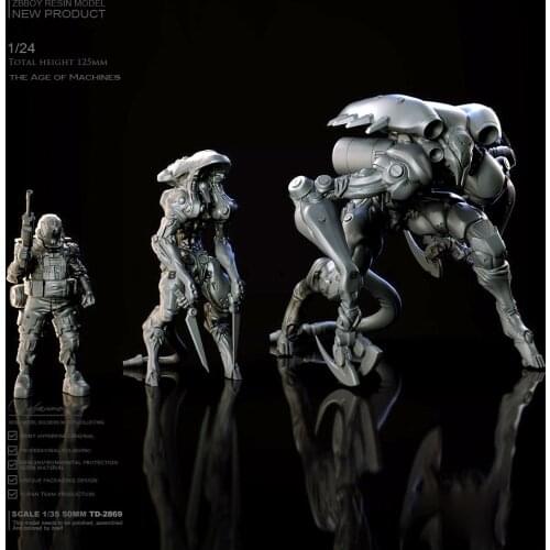 1/35 Resin model kits figure DIY self-assembled Suit self-assembled TD-2869