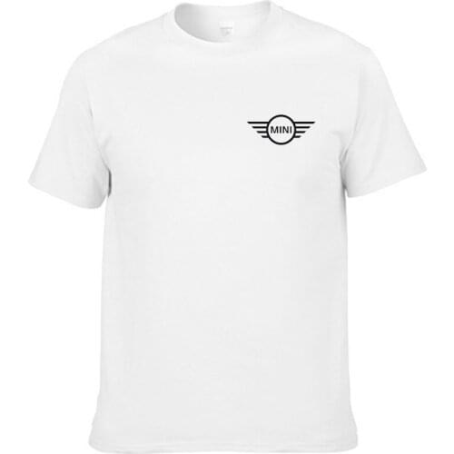 2021 summer hot-selling car shirt latest Mini Cooper s Print Car Mens T-shirt Mens T-shirt Personalized Design Graphic Ladies