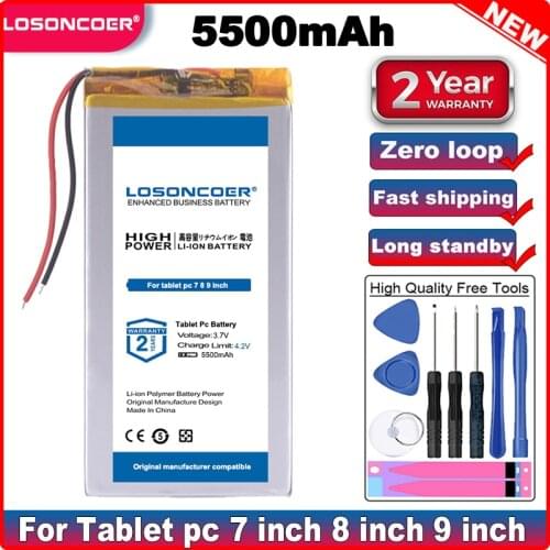 3.8V,3.7V 5500mAh 3565152 Li-ion polymer lithium battery for tablet pc,power bank,e-book;BL-T17 Digma plane 3564150 3565150