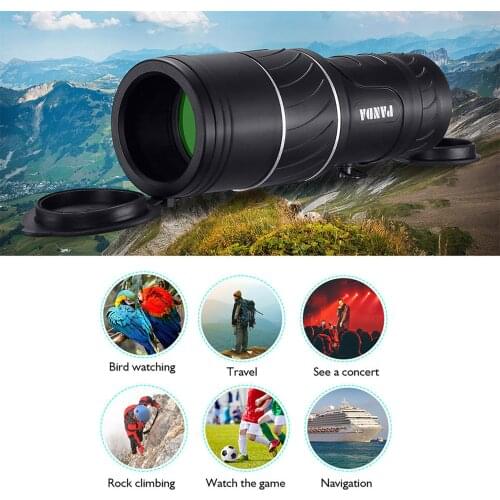 New 40x60 Mini Portable Night Vision Hunting Monocular Powerful Camping Telescope