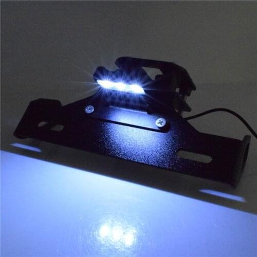 Motorbike For Kawasaki Z800 2013 2014 2015 2016 2017 2018 Fender Registration Bracket License Plate Holder Frame