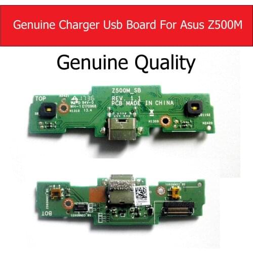 Genuine USB Charger Jack Board Connector For ASUS ZenPad 3S 10 Z500M Usb Charging Dock Socket Tablet Accessory Parts