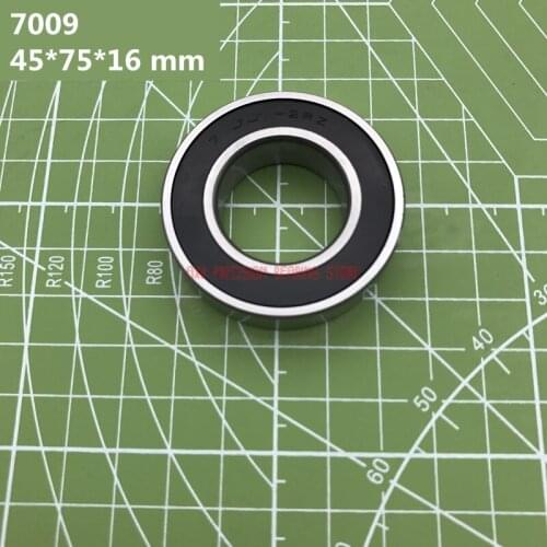 2021 Direct Selling New Axk 1pcs High Quality 7009 7009c 2rz P4 45*75*16 Mm Sealed Angular Contact Bearings Speed Spindle Cnc