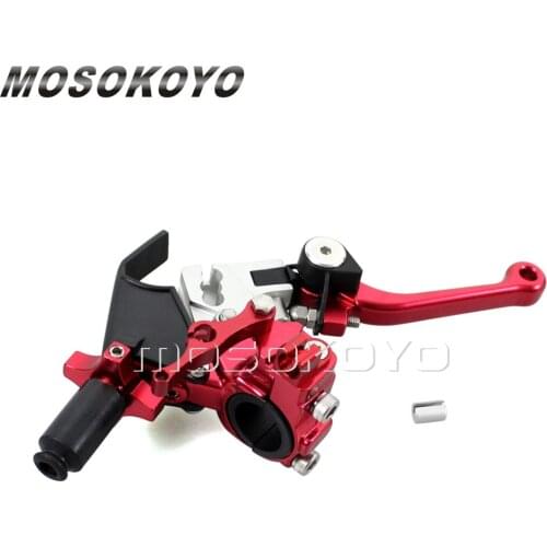 Motorcycle CNC Adjustable Extendable Folding Clutch Lever For Honda Kawasaki Suzuki Yamaha CR CRF XR KX KLX RMZ RMX DR DRZ YZ