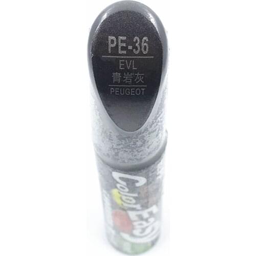 Car scratch repair pen, auto paint pen white color PE-36 for Peugeot 207 307 301 308 2008 408 ,car painting pen