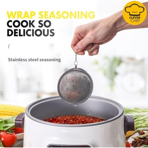 Stainless Steel 304 Tea Infuser Tea Strainer Drip Ball Kitchen Brine Ball for Wholesale