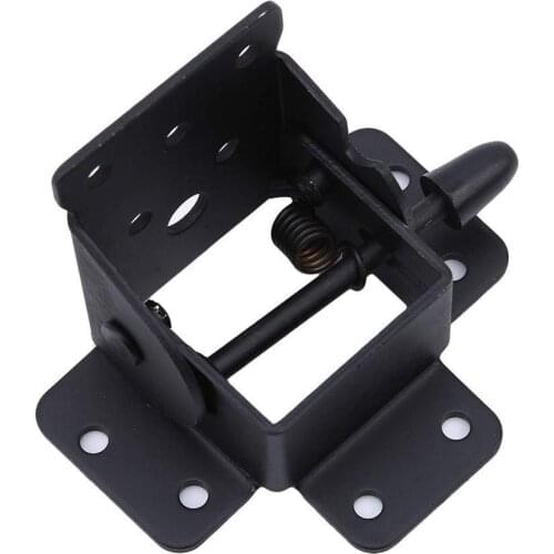 90 Degree Self locking folding hinge Self Locking Furniture Chair Hardware Bracket Hinge Folding Accessories Leg Hinges Tab I0C8