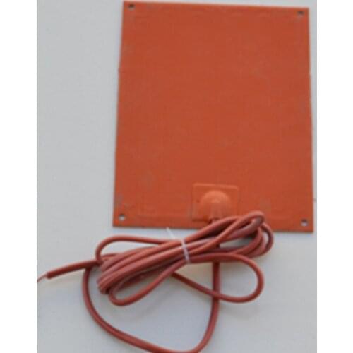 200*200MM 22V 150W Electric Cabinet Special heating silicone rubber aluminum plate Heating Silicome heater pad Chemical