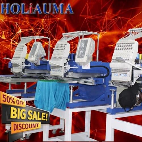 Tajima/feiya/brother/happy type 15 needles two head cap/flat/t shirt embroidery machine better than used embroidery machine