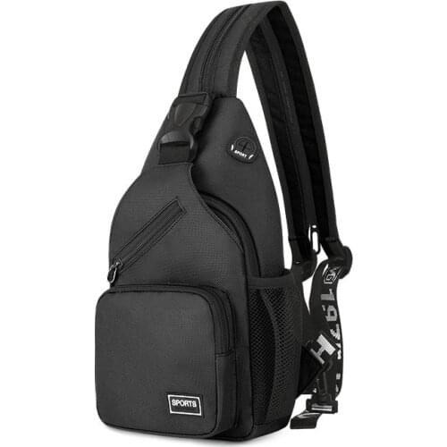 Women Small Backpack 2021 Casual Girls Chest Bag with Earphone Hole Female Backpack Multi-Functional Rucksacks