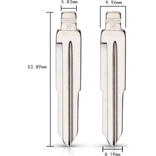 #39 Metal Car Key Blade for KD VVDI JMD Remote key For Chevrolet Lova (Right Blade)