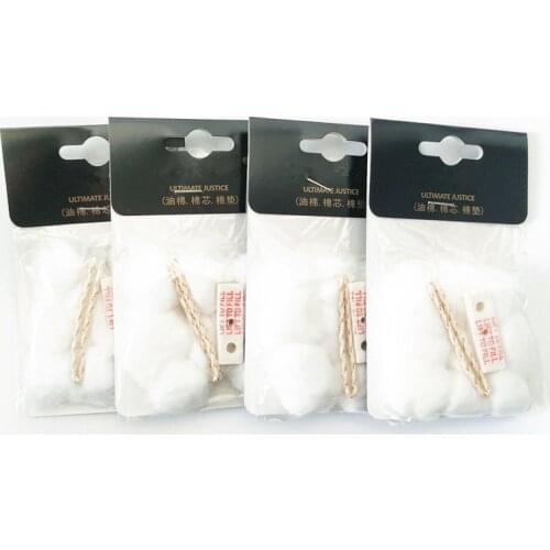 5Pcs Kerosene Lighter Universal Replacement Oil Absorbent Cotton Core Wicks Cotton Pads Kit For Zippo Petrol Lighters Wholesale