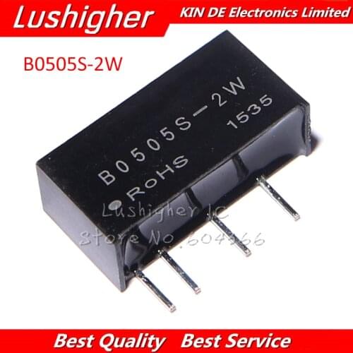 2pcs B0505S-2W DIP-4 DC-DC B0505S 2W SIP-4 B0505S-2WR2