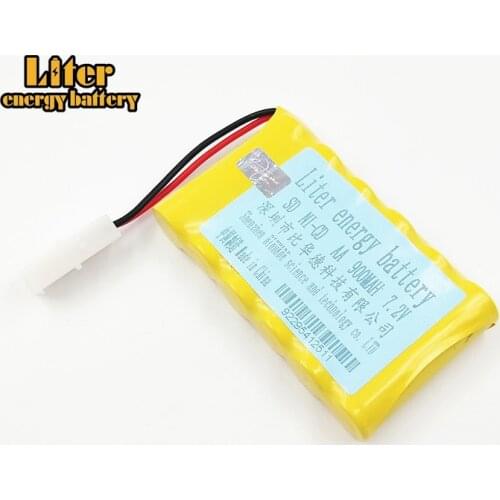 7.2v 900mah AA NI-CD M Battery RC Electric toys car Telerobot boat Remote control Tank SM-2P JST-2P EL-2P L6.2-2P