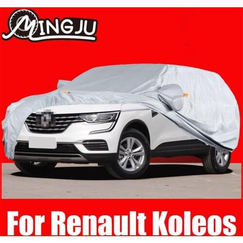 Full Car Covers Sun Shade Snow Rain Sun Cover Anti UV Car Styling Oxford Cloth For Renault Koleos Samsung QM5 QM6 Accessories