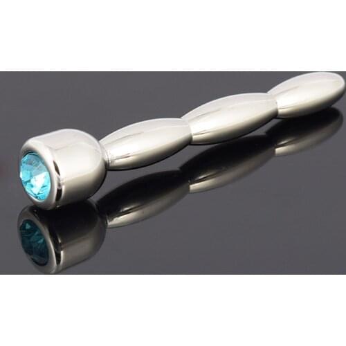 Happygo,Stainless Steel Jewelry Penis Urinary Plug Urethral Sounds Catheters CB Anal Plug Medical Themed Sex Toy Adult Game A519