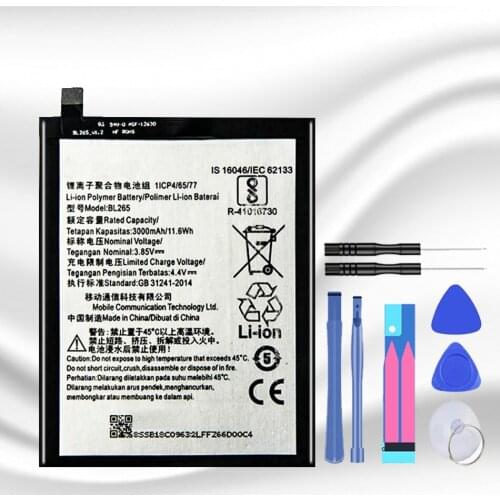 KiKiss Motorola Moto M Batteries