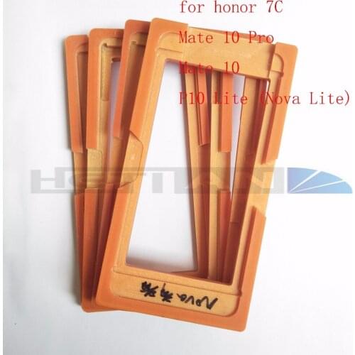 Glue Mould LCD screen glass Mold Holder oca molds for Huawei P10 Lite Nova Lite/Mate 10 Pro/Mate 10/honor 7C