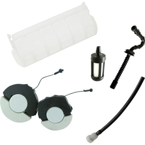 Fuel Tank Vent Oil Cap Air Fuel Filter Line Set For Stihl 023 025 MS210 MS230 MS250