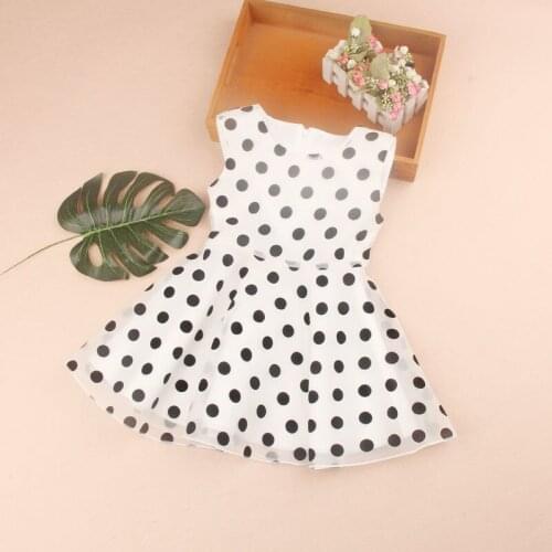 2019 Summer kids dresses for girls clothes children clothing girls dresses sleeveless princess dress elegant vestidos 2-14Y