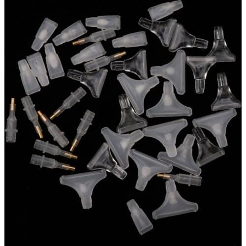 40Pcs 5D DIY Square Diamond Painting Accessory Tool Mosaic Cross Stitch Point Replacement Pen Tip