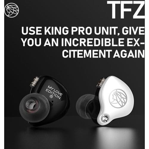 2019 TFZ Mylove edition In Ear Hifi Earphone New 2.5 Generation Unit, Double Magnetic Circuit Moving Coil Unit