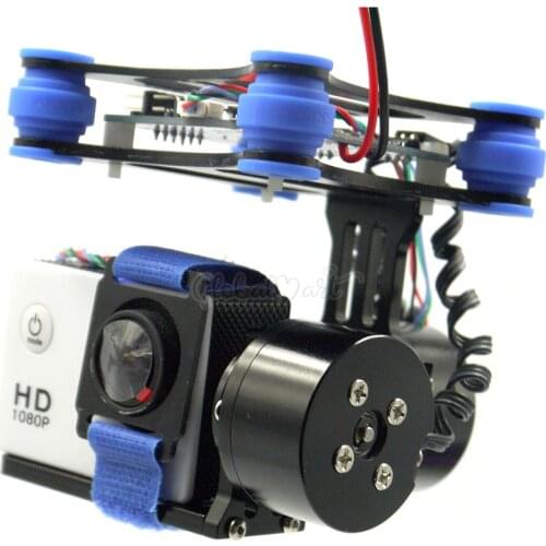 RTF 2 Axis Brushless Gimbal Frame 2208 Motors BGC Flight Controller for Gopro 3 4 Xiaomi Xiaoyi SJ4000 Camera FPV DIY Drone
