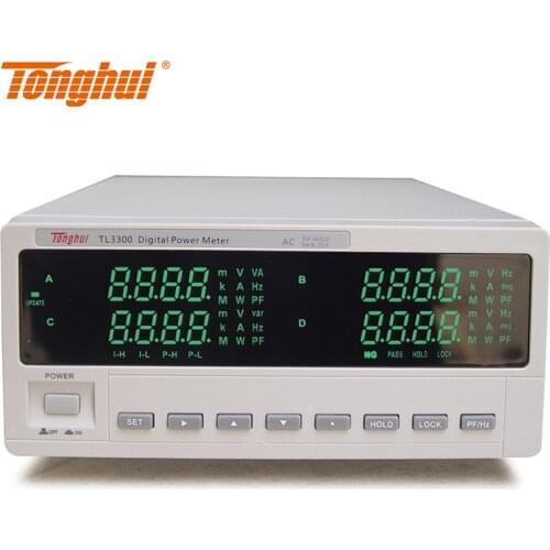 Tonghui TL3300 TL3301 TL3302 TL3310 TL3320 high precision digital power meter