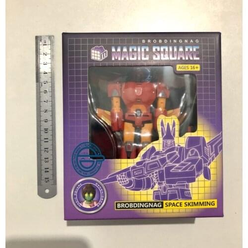 Transformers Action Figure Deformation Toy Rubiks Cube MS-B06R Yaoshi Suzaku Return of Nirvana Red Hurricane Steel Whip Model