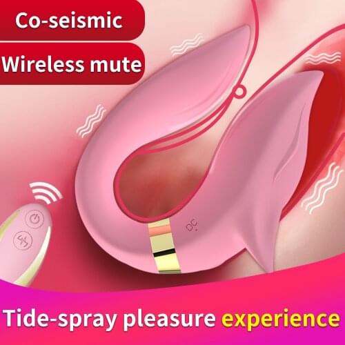 Double head Vibrator For Women 9 Speed U Shape Stimulate Vagina Cclitoris For Women Masturbate Wireless Remote Control Sex Toys