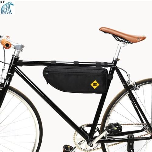 Bicycle Bag Large Capacity Triangle Bag Beam Bag Waterproof Pipe Hanging Saddle Bag Mountain Road Bike Riding Bag