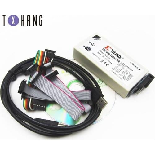 Xilinx Platform Cable USB Download Cable Jtag Programmer for FPGA CPLD support XP/WIN7/WIN8/Linux
