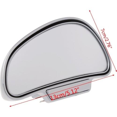 Car Vehicle Universal Side Blind Spot Mirror Wide Angle View Safety Rear Mirrors