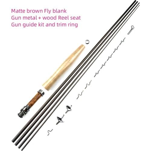 IM12 9ft 3/4 &5/6wt Fly Rod DIY cambo Private fishing rod combo components