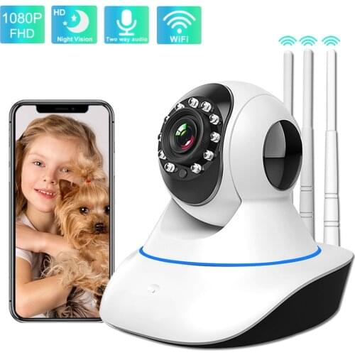 Wifi Baby Monitor with Camera 1080P Baby Sleeping Monitor Night Vision Two Way Audio Motion Detection Video Nanny Baby Camera
