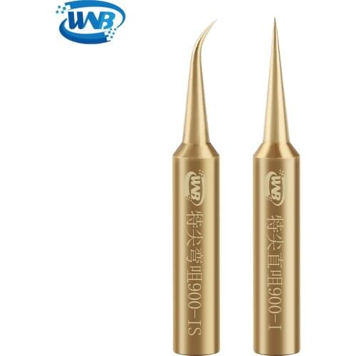 WNB Lead-Free Pure Copper Soldering Iron Tip Constant-Temperature 900M-T Inside Heat Welding Head BGA Soldering Repair Tools