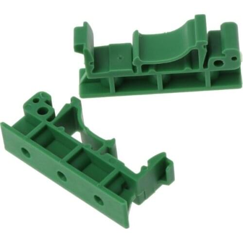 PCB DIN Rail Mounting Adapter Circuit Board Mounting Bracket Holder Carrier Clip