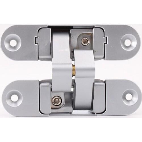 Folding door cross hidden hinge 3D adjustable 110 * 30 invisible wooden door special thickened hinge