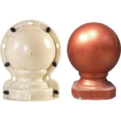 High quality ABS plastic factory price baluster decoration concrete ball molds
