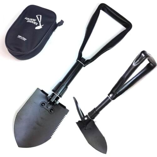 High strength multifunctional folding life Shovel portable engineer outdoor survival tool camping equipment