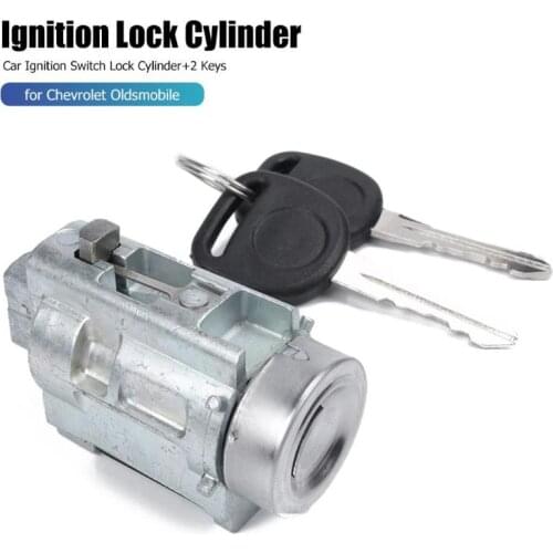 Ignition Lock Cylinder and 2 Keys 12533953 15822350 Metal Durable Control Instrument Circuit for Chevrolet Classic 2004-2005