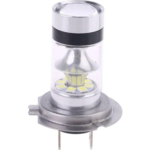 2pcs Car H4/H7 6500K Hi/Lo Beam 20 LED Fog Light Driving Bulb White Lamp