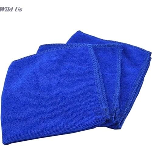 5Pcs Auto Care 30cmx30cm Microfiber Car Cleaning Cloths Car Care Microfibre Wax Polishing Detailing Towels