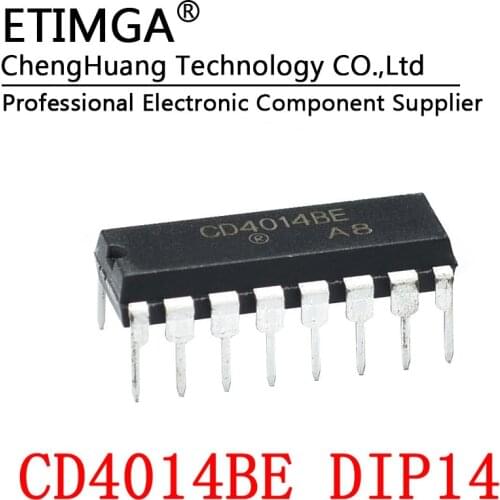 5pcs/lot CD4014BE CD4014 Shift Register