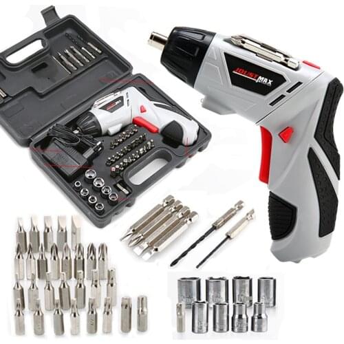 4.8V Electric Screwdriver Multi-function Charging Hand Drill With 45 Bits Cordless Electric Screwdriver Set