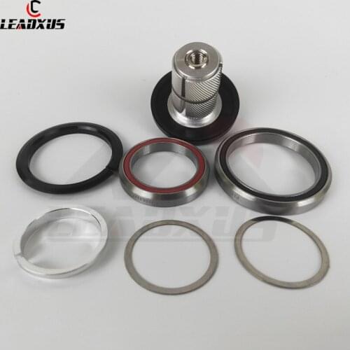 Leadxus Road Bike Parts Carbon Bike Headset 1 1/8 To 1 1/2 Integrated Bike Beadset Bearing 42 52mm