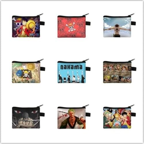 Nautical King cartoon character wallet cosplay small bag cartoon key storage bag